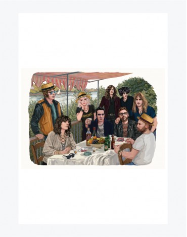 Fine Art Poster Les Cannotiers – Rock & Pop Art | Lapolemik