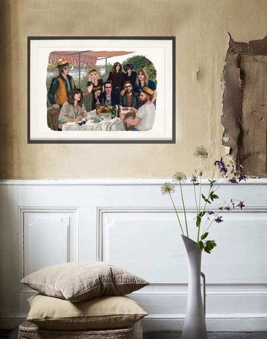 Fine Art Poster Les Cannotiers – Rock & Pop Art | Lapolemik