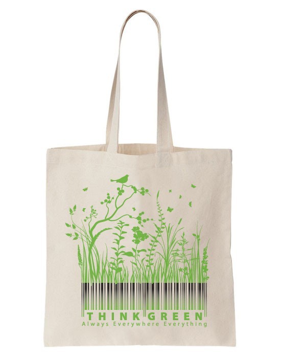 Tote Bag Think Green