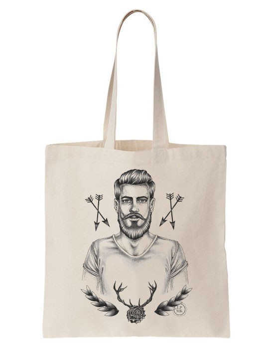 Tote Bag Hipster For Life